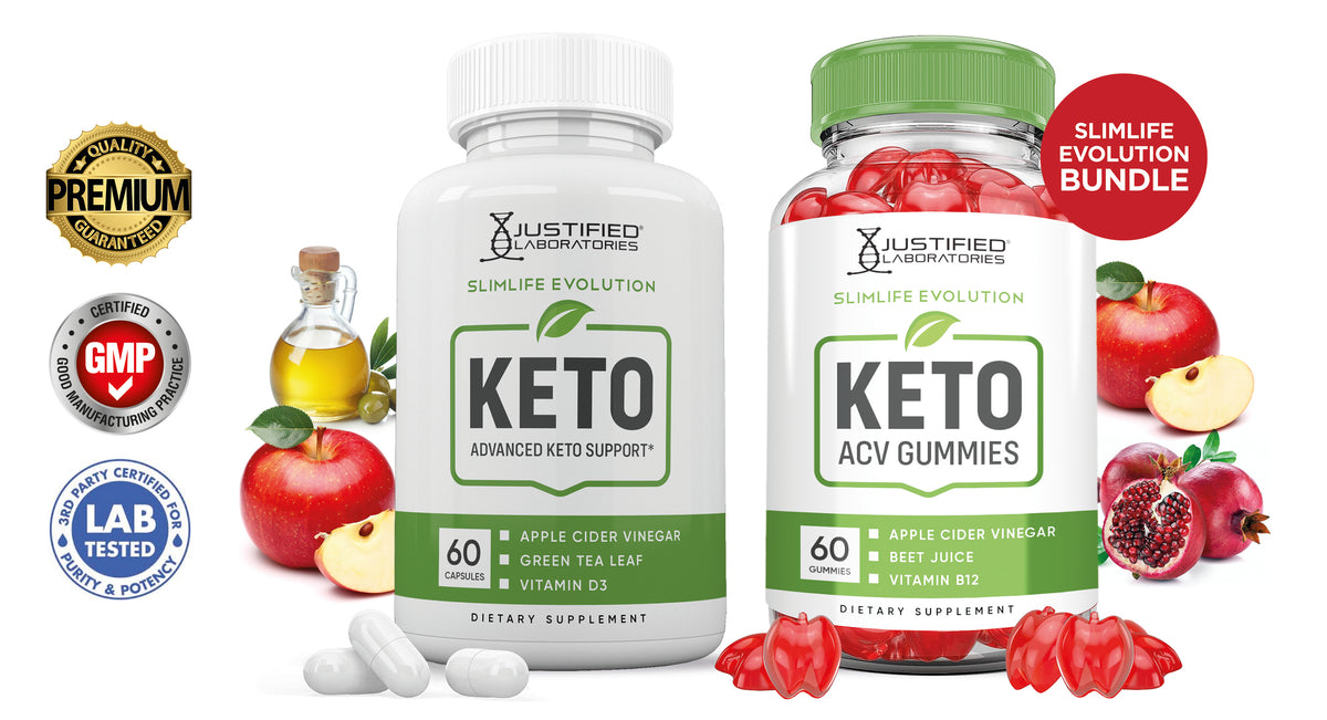 Slimlife Evolution Keto ACV Gummies + Pills Bundle – Justified Laboratories