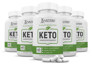 5 bottles of Slimlife Evolution Keto ACV Pills 1275MG