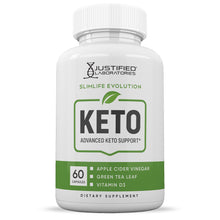 Load image into Gallery viewer, Front facing image of Slimlife Evolution Keto ACV Pills 1275MG