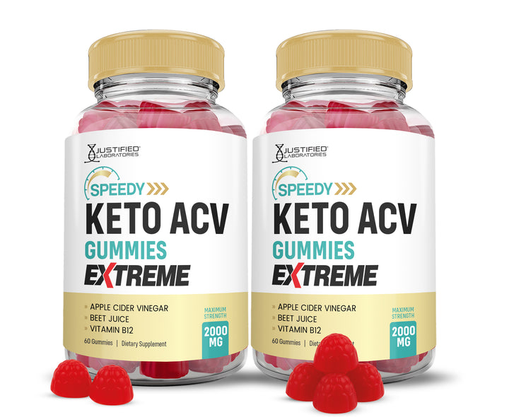 2 bottles of Speedy Keto ACV