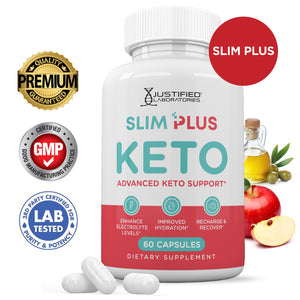 Slim Plus Keto ACV Pills 1275MG