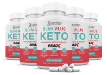 Load image into Gallery viewer, 5 bottles of Slim Plus Keto ACV Max Pills 1675MG