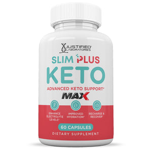 Front facing image of Slim Plus Keto ACV Max Pills 1675MG