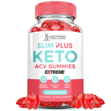 Load image into Gallery viewer, 1 bottle of 2 x Stronger Slim Plus Keto ACV Gummies Extreme 2000mg