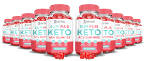 10 bottles of Slim Plus Keto ACV Gummies 1000MG