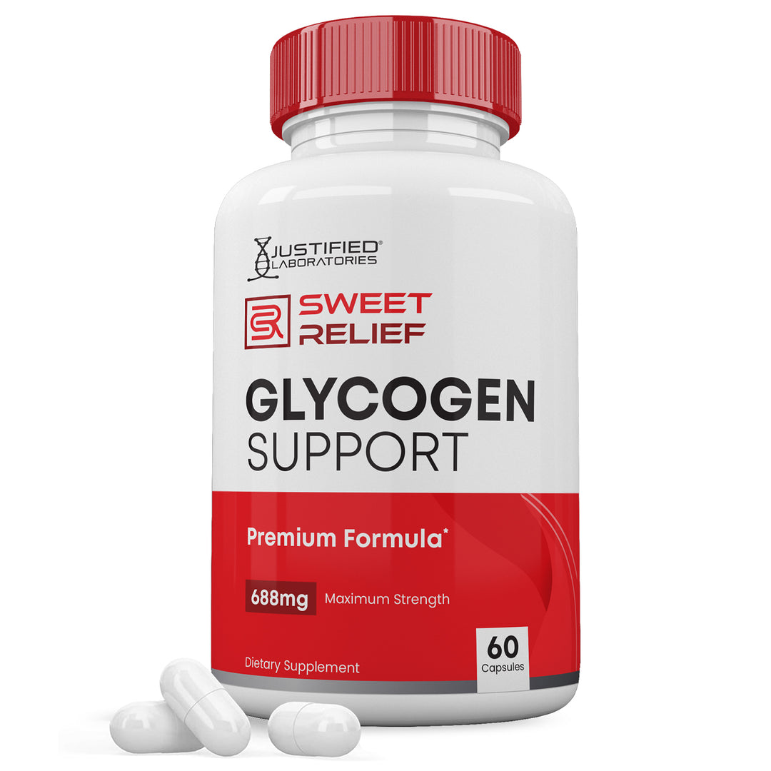 1 bottle Sweet Relief Glycogen Premium Formula 688 MG