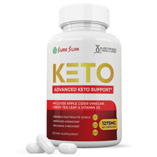 Load image into Gallery viewer, 1 bottle of Sure Slim Keto ACV Pills 1275MG
