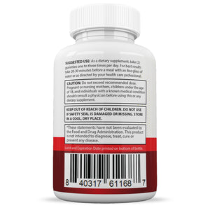 Suggested use and warnings of Sure Slim Keto ACV Pills 1275MG