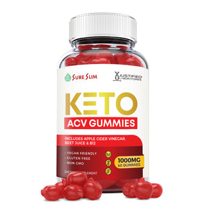 1 bottle of Sure Slim Keto ACV Gummies