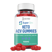 Cargar imagen en el visor de la Galería, 1 bottle of Super Slim Keto ACV Gummies