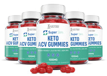 Cargar imagen en el visor de la Galería, 5 bottles of Super Slim Keto ACV Gummies