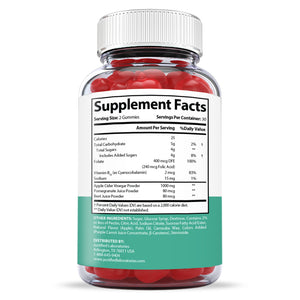 Supplement  Facts of Super Slim Keto ACV Gummies