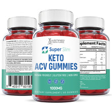 Load image into Gallery viewer, All sides of Super Slim Keto ACV Gummies