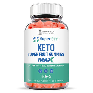 Front facing image of Super Slim Keto Max Gummies