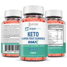 Load image into Gallery viewer, All sides of Super Slim Keto Max Gummies