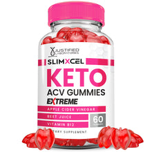 Load image into Gallery viewer, 1 Bottle 2 x Stronger SlimXcel Keto ACV Gummies Extreme 2000mg