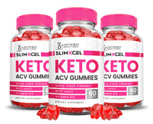 Cargar imagen en el visor de la Galería, 3 bottles of SlimXcel Keto ACV Gummies 1000MG