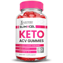 Load image into Gallery viewer, front facing of SlimXcel Keto ACV Gummies 1000MG