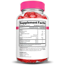 Load image into Gallery viewer, supplement facts of SlimXcel Keto ACV Gummies 1000MG