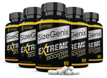 Load image into Gallery viewer, 5 bottles of Sizegenix Men’s Health Supplement 1484mg