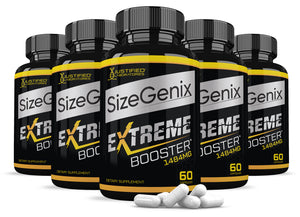 5 bottles of Sizegenix Men’s Health Supplement 1484mg