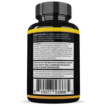 Charger l&#39;image dans la galerie, Suggested use and warnings of Sizegenix Men’s Health Supplement 1484mg