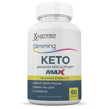 Cargar imagen en el visor de la Galería, Front facing image of Slimming Keto ACV Max Pills 1675MG