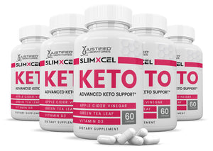 5 bottles of SlimXcel Keto ACV Pills 1275MG