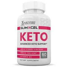 Cargar imagen en el visor de la Galería, Front facing image of SlimXcel Keto ACV Pills 1275MG