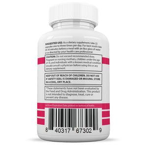 Suggested Use and warnings of SlimXcel Keto ACV Pills 1275MG