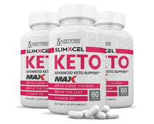 Cargar imagen en el visor de la Galería, 3 bottles of SlimXcel Keto ACV Max Pills 1675MG