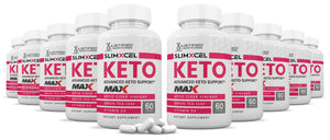 10 bottles of SlimXcel Keto ACV Max Pills 1675MG