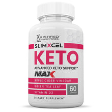 Cargar imagen en el visor de la Galería, Front facing image of SlimXcel Keto ACV Max Pills 1675MG