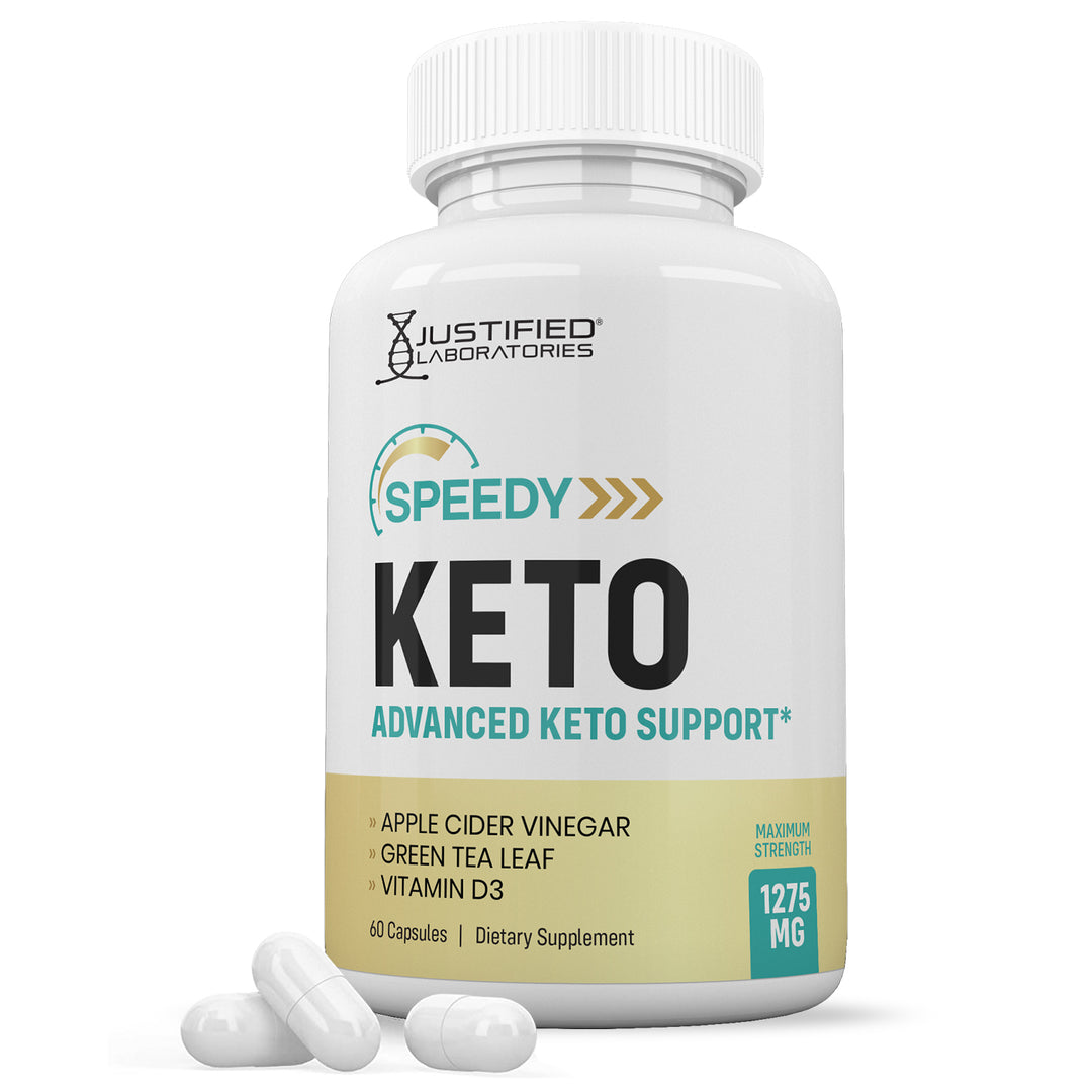1 bottle of Speedy Keto ACV Pills 1275MG