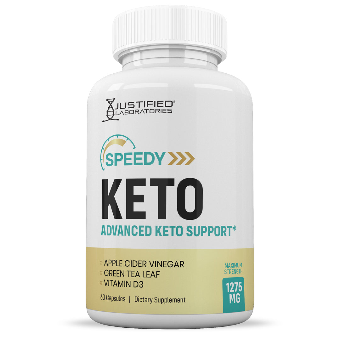 Front facing image of Speedy Keto ACV Pills 1275MG