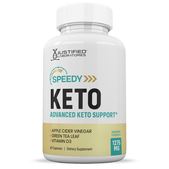 Front facing image of Speedy Keto ACV Pills 1275MG