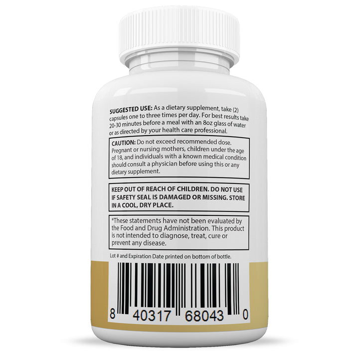 Suggested use and warnings of Speedy Keto ACV Pills 1275MG