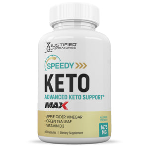 Front facing image of  Speedy Keto ACV Max Pills 1675MG