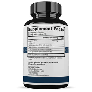 Supplement  Facts of Stinagra RX Max Men’s Health Supplement 1600mg
