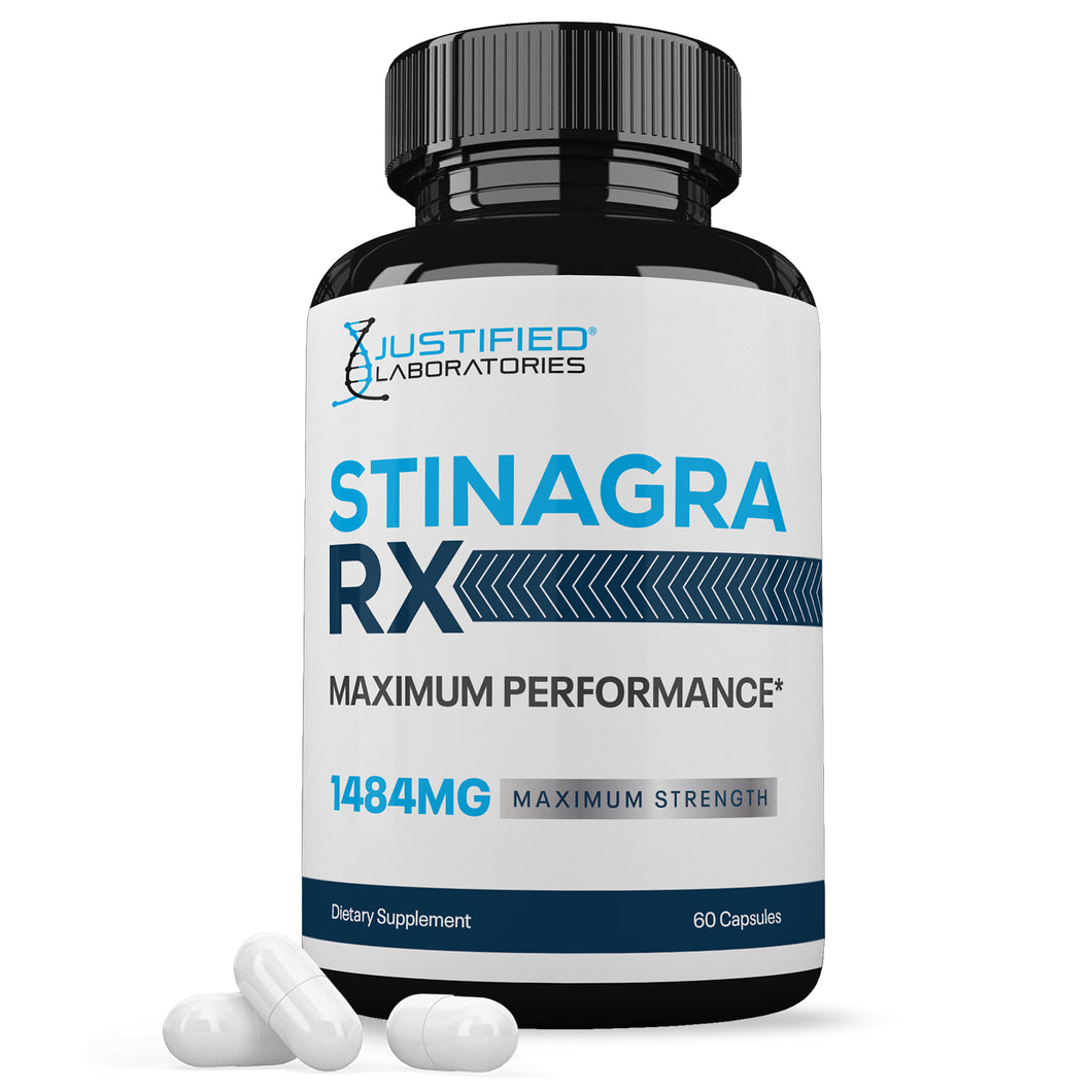 1 bottle of Stinagra RX Men’s Health Supplement 1484mg