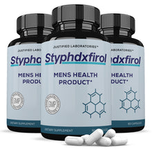 Cargar imagen en el visor de la Galería, 3 bottles of Styphdxfirol Men’s Health Supplement 1484mg