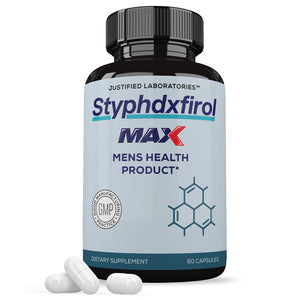 1 bottle Styphdxfirol Max Men’s Health Supplement 1600mg