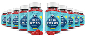 10 bottles of Tru Bio Keto ACV Gummies 