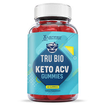 Load image into Gallery viewer, Front facing image of  Tru Bio Keto ACV Gummies