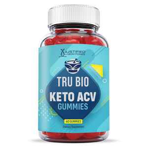 Front facing image of  Tru Bio Keto ACV Gummies