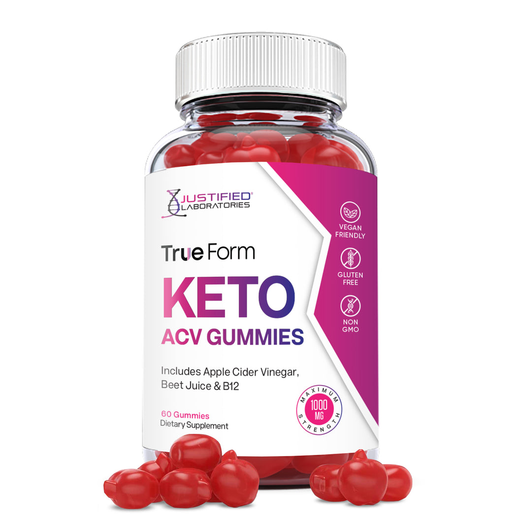 1 bottle of True Form Keto ACV Gummies