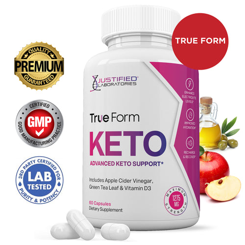 True Form Keto ACV Pills 1275MG