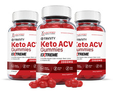 Load image into Gallery viewer, 3 Bottles 2 x Stronger Trinity Keto ACV Gummies Extreme 2000mg