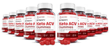 Load image into Gallery viewer, 10 bottles of Trinity Keto ACV Gummies 1000MG 