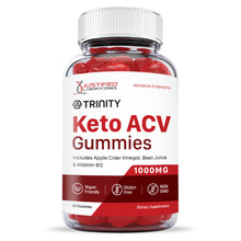 Load image into Gallery viewer, 1 bottle of Trinity Keto ACV Gummies 1000MG